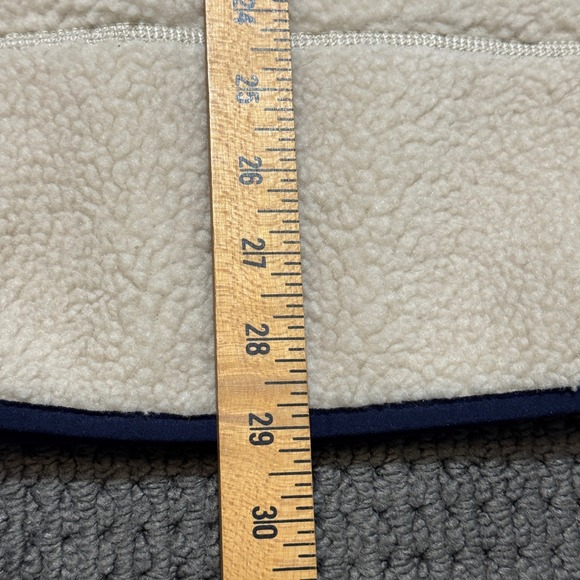 Patagonia Classic Retro-X Vest Men's XL Cream Full Zip Fleece Off White - Picture 5 of 8